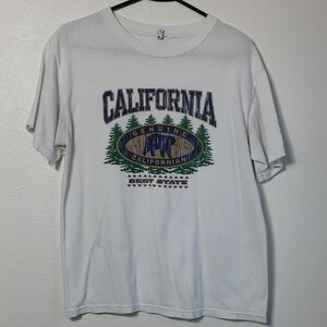 Y2K Anvil California Best State T Shirt Size M Crewneck Short Sleeve Graphic